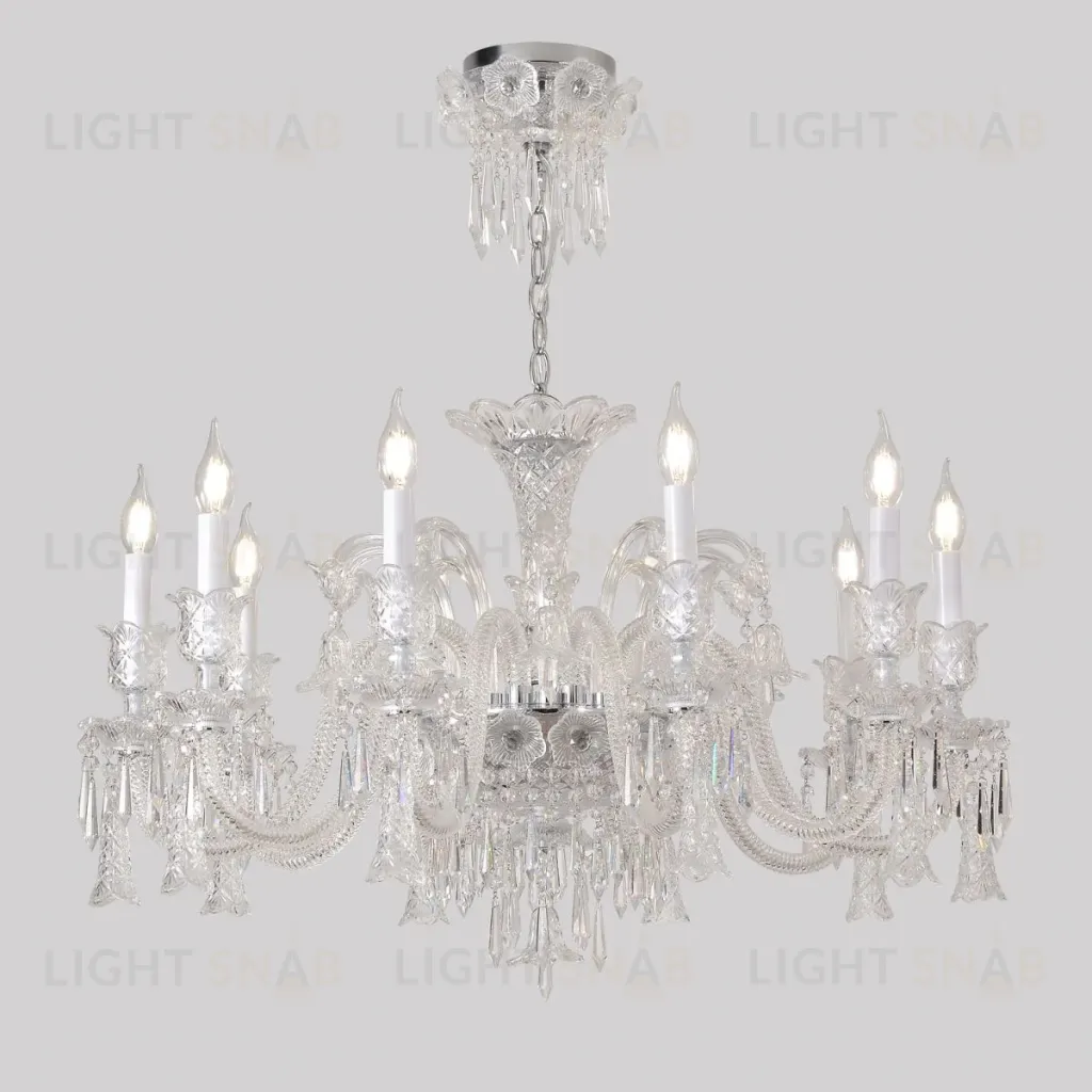 Подвесная люстра Crystal Lux VERSAILLES SP10 CHROME VERSAILLES SP10 CHROME