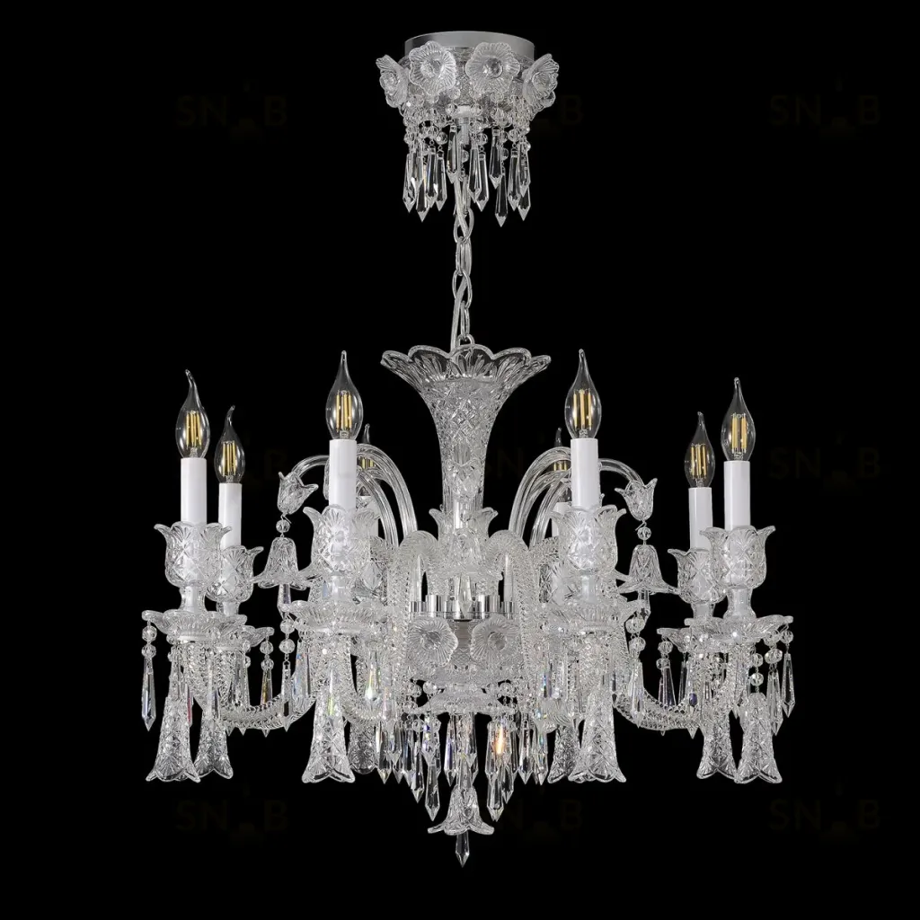 Подвесная люстра Crystal Lux VERSAILLES SP8 CHROME VERSAILLES SP8 CHROME