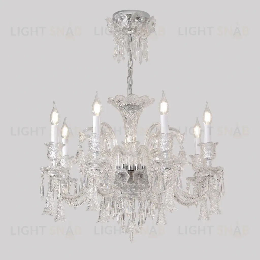 Подвесная люстра Crystal Lux VERSAILLES SP8 CHROME VERSAILLES SP8 CHROME