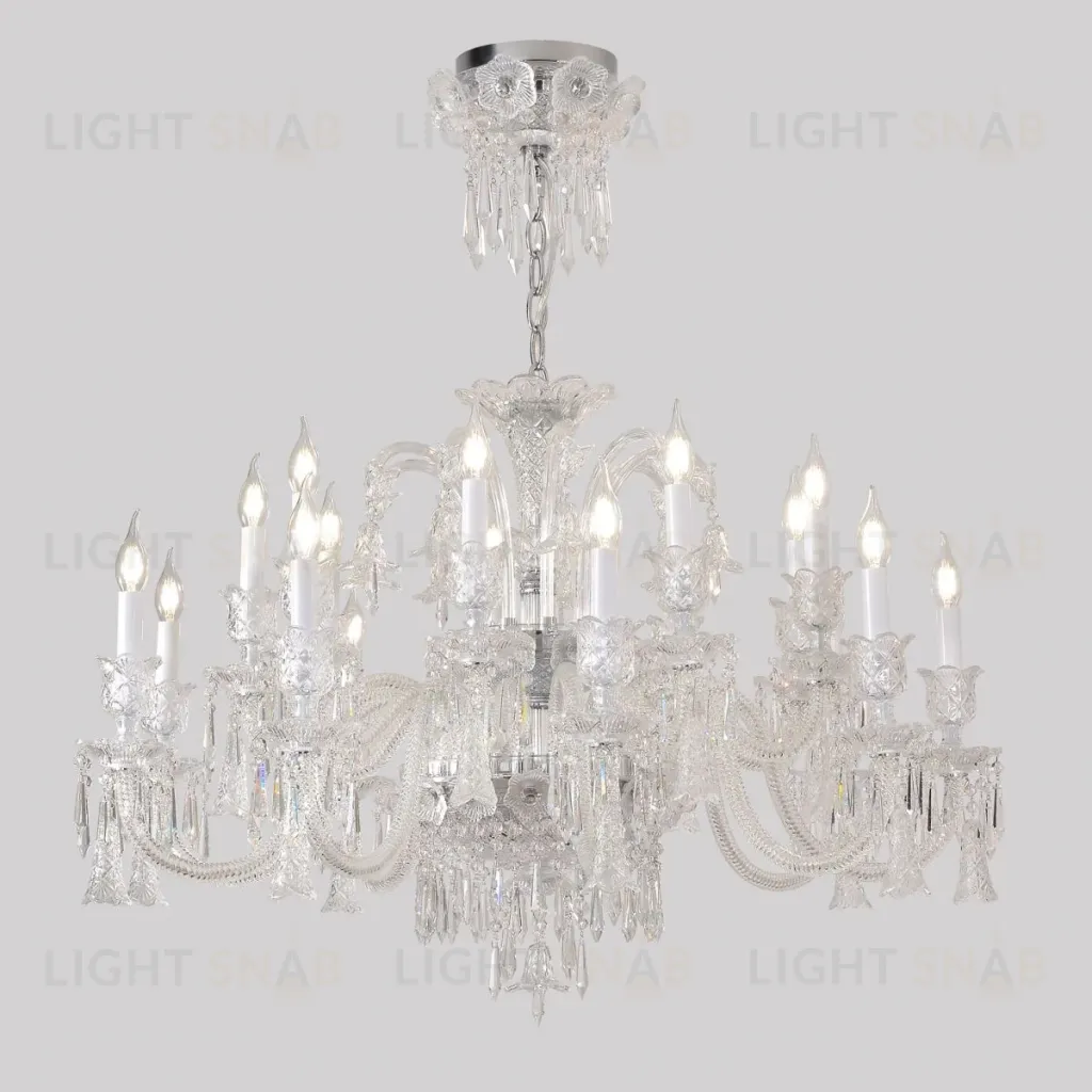 Подвесная люстра Crystal Lux VERSAILLES SP9+9 CHROME VERSAILLES SP9+9 CHROME