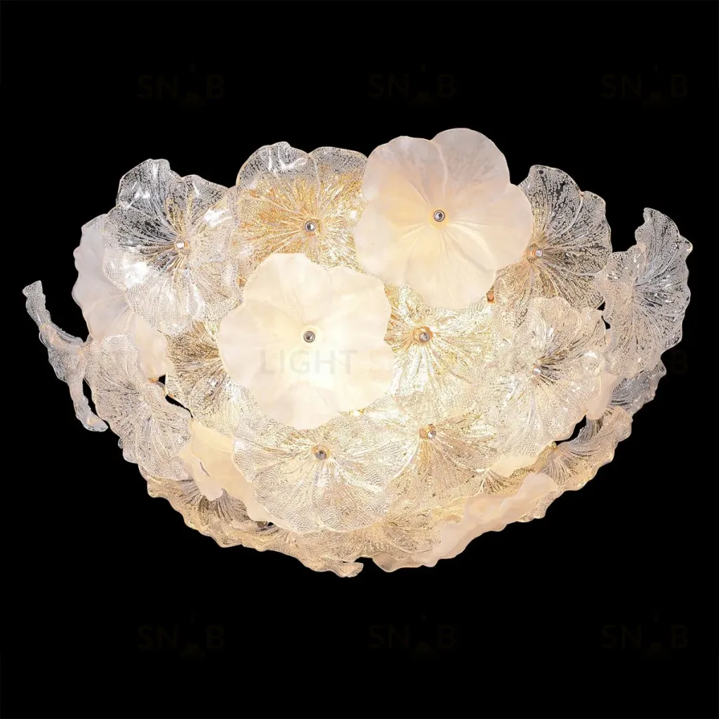 Потолочный светильник Crystal Lux MAGNOLIA PL12 GOLD MAGNOLIA PL12 GOLD