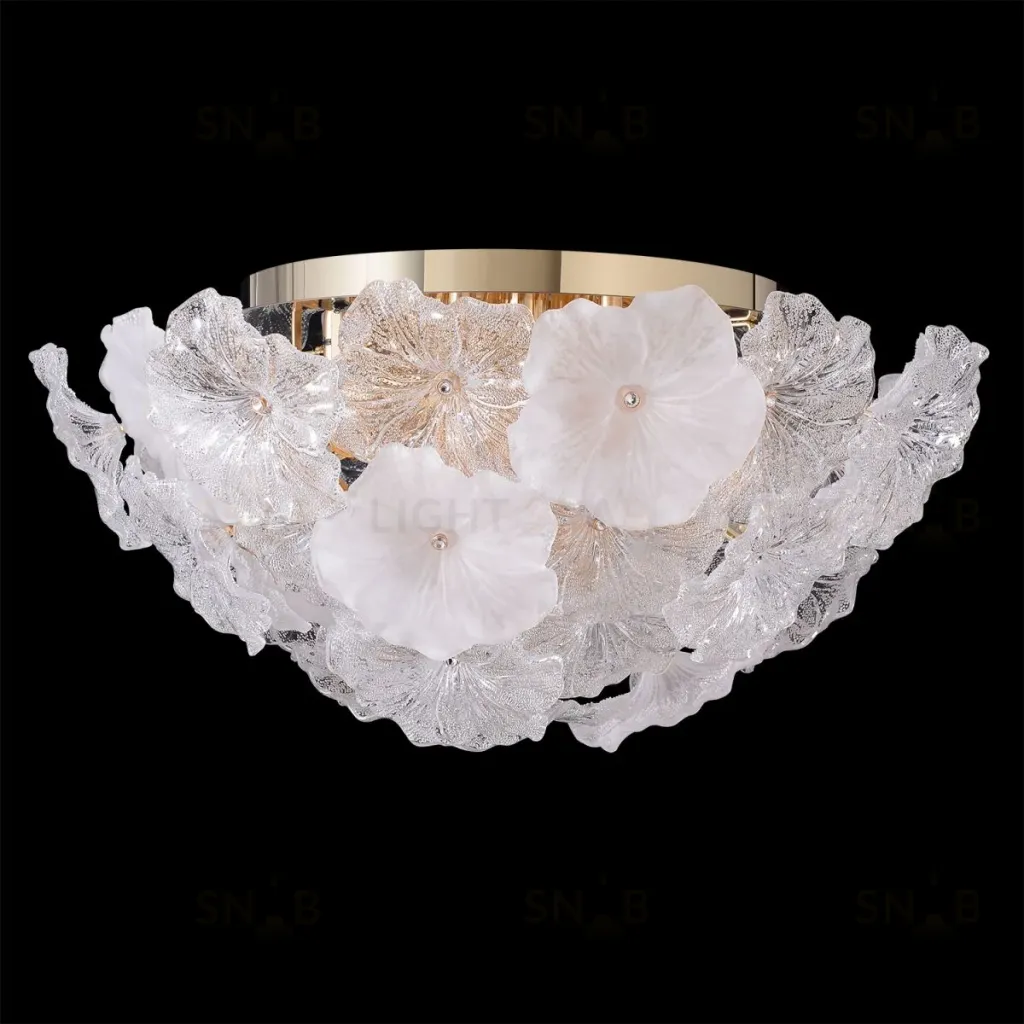 Потолочный светильник Crystal Lux MAGNOLIA PL12 GOLD MAGNOLIA PL12 GOLD