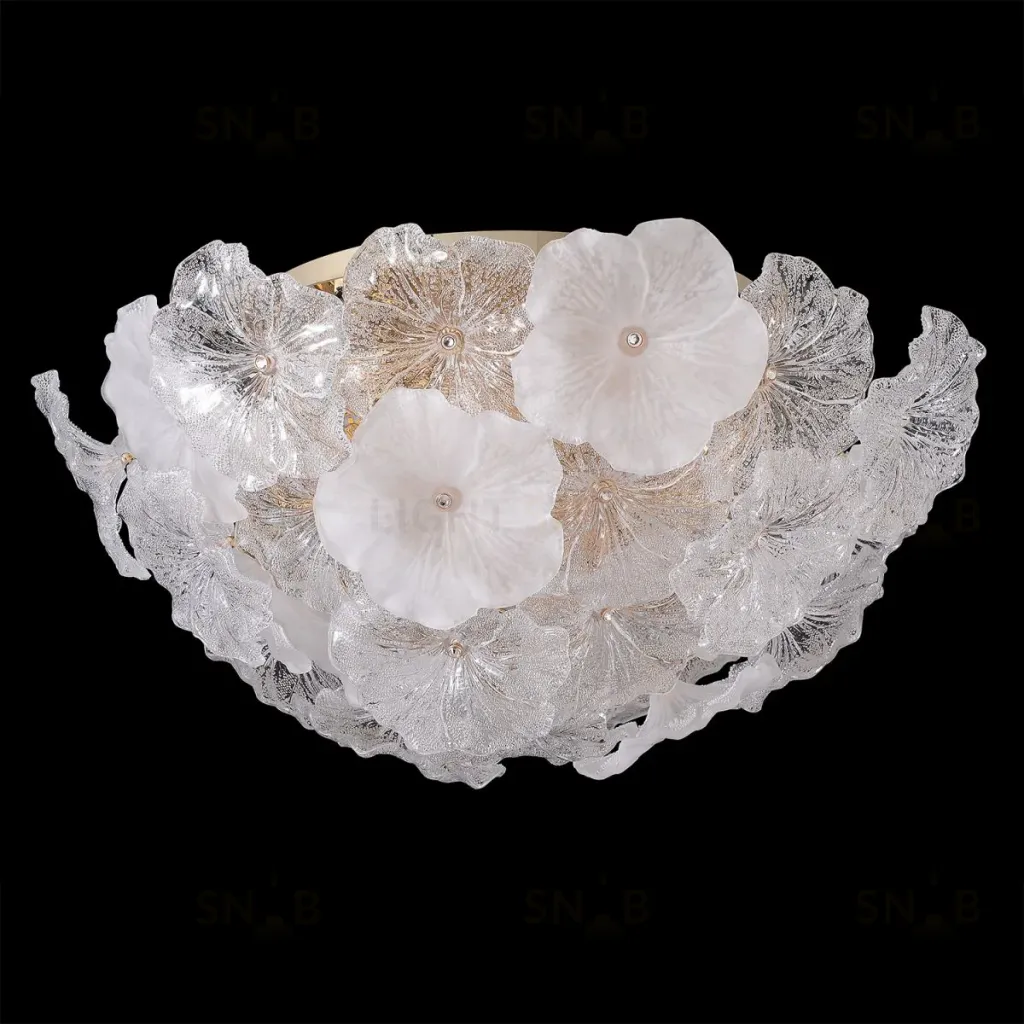 Потолочный светильник Crystal Lux MAGNOLIA PL12 GOLD MAGNOLIA PL12 GOLD
