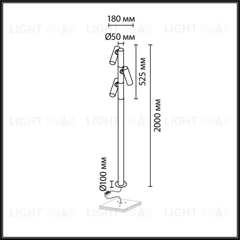 Ландшафтный светильник Odeon Light Nature Alta 7204/30GL 7204/30GL