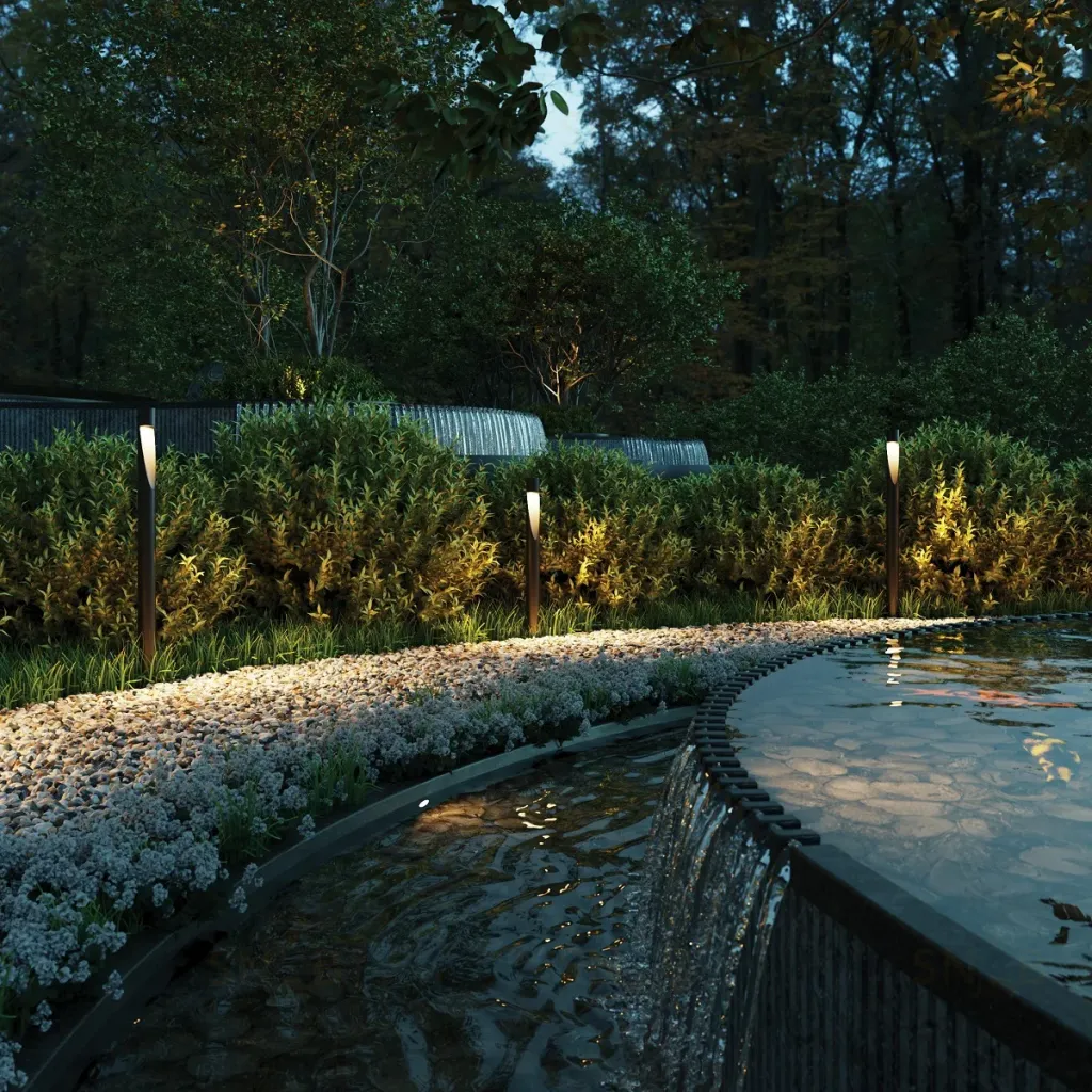 Ландшафтный светильник Odeon Light Nature Frankie 7206/5GL 7206/5GL