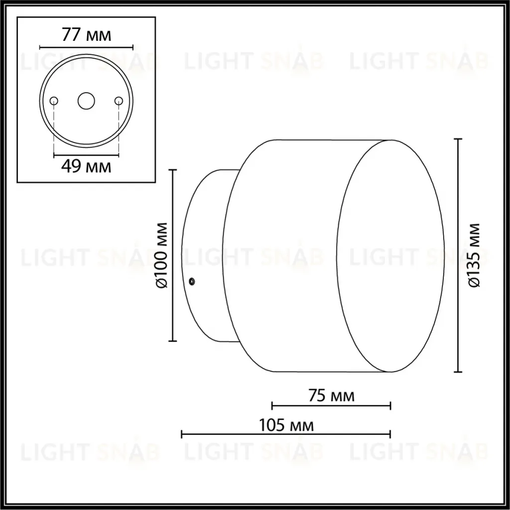 Настенный светильник Odeon Light Nature Candela 7190/6WLA 7190/6WLA