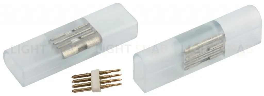 Коннектор для светодиодного неона Эра LS-connector-220-neon_RGB Б0046389 Б0046389