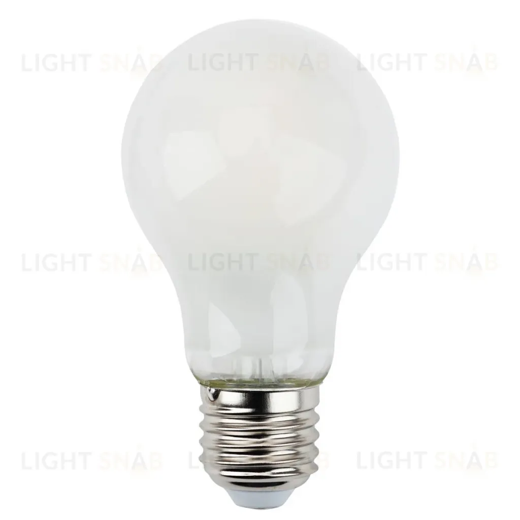 Лампа светодиодная филаментная Эра F-LED F-LED A60-7W-840-E27 frost 7Вт груша матовая Б0035032 Б0035032
