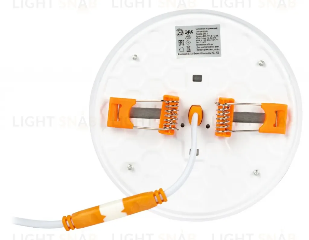 Встраиваемый светильник Даунлайт Эра DFL-111-R-12-6K Б0072105 Б0072105