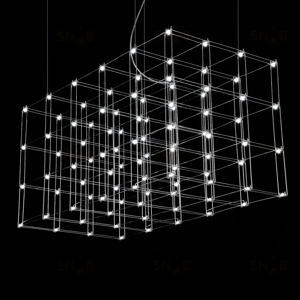 Подвесная люстра Imperiumloft Quasar Cosmos Square 144369-22 144369-22