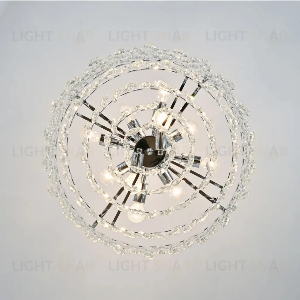 Подвесная люстра Escada Luxora 140018/10P Chrome ES0000085 ES0000085