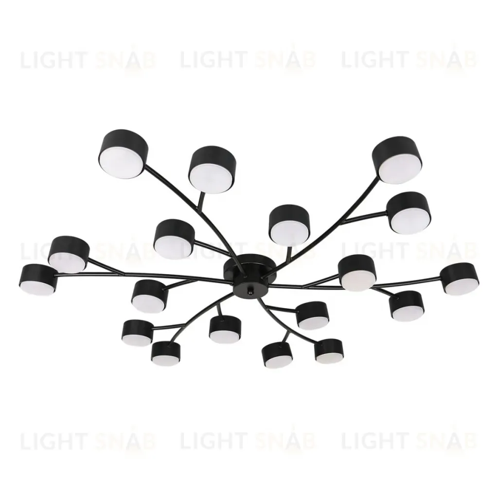 Потолочная люстра Escada Fluxen 120009/18C Black ES0000034L ES0000034L
