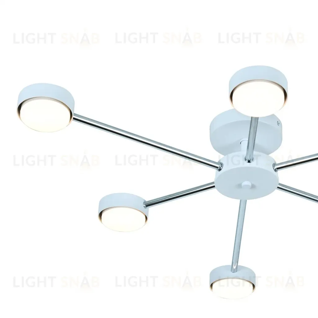Потолочный светильник Escada Luminix 120008/6R White/Chrome ES0000095 ES0000095