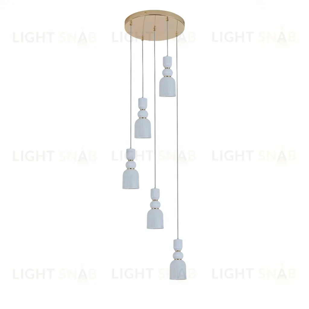 Подвесной светильник Indigo Lucea 13042/5P Gold V000625 V000625