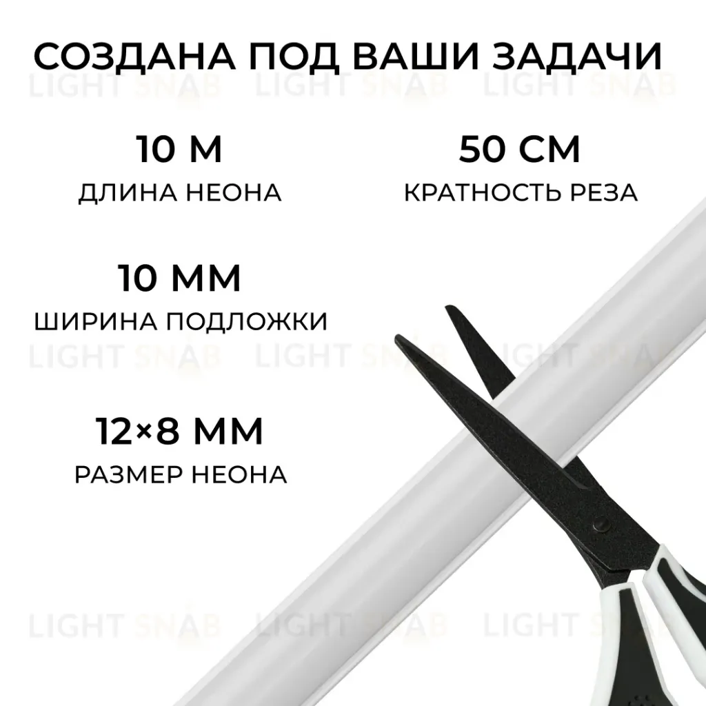 Комплект светодиодной ленты 220В НЕОН с аксессуарами (ИК-контроллер с ПДУ, заглушка, крепеж - 10шт) Apeyron COB 12Вт/м RGB, 420д/м 12х8мм 10м IP65 10-153 10-153