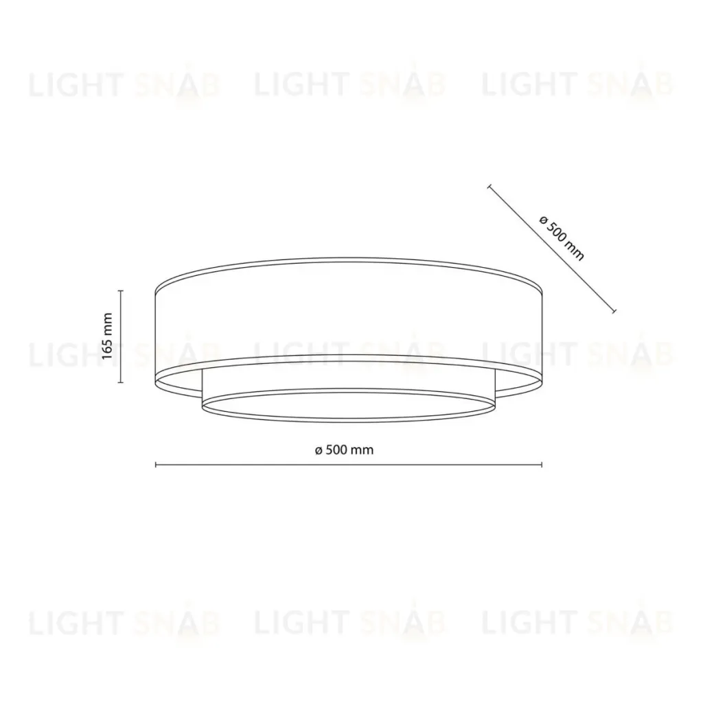Потолочный светильник TK Lighting 11046 Calisto Juta a073165 11046 Calisto Juta