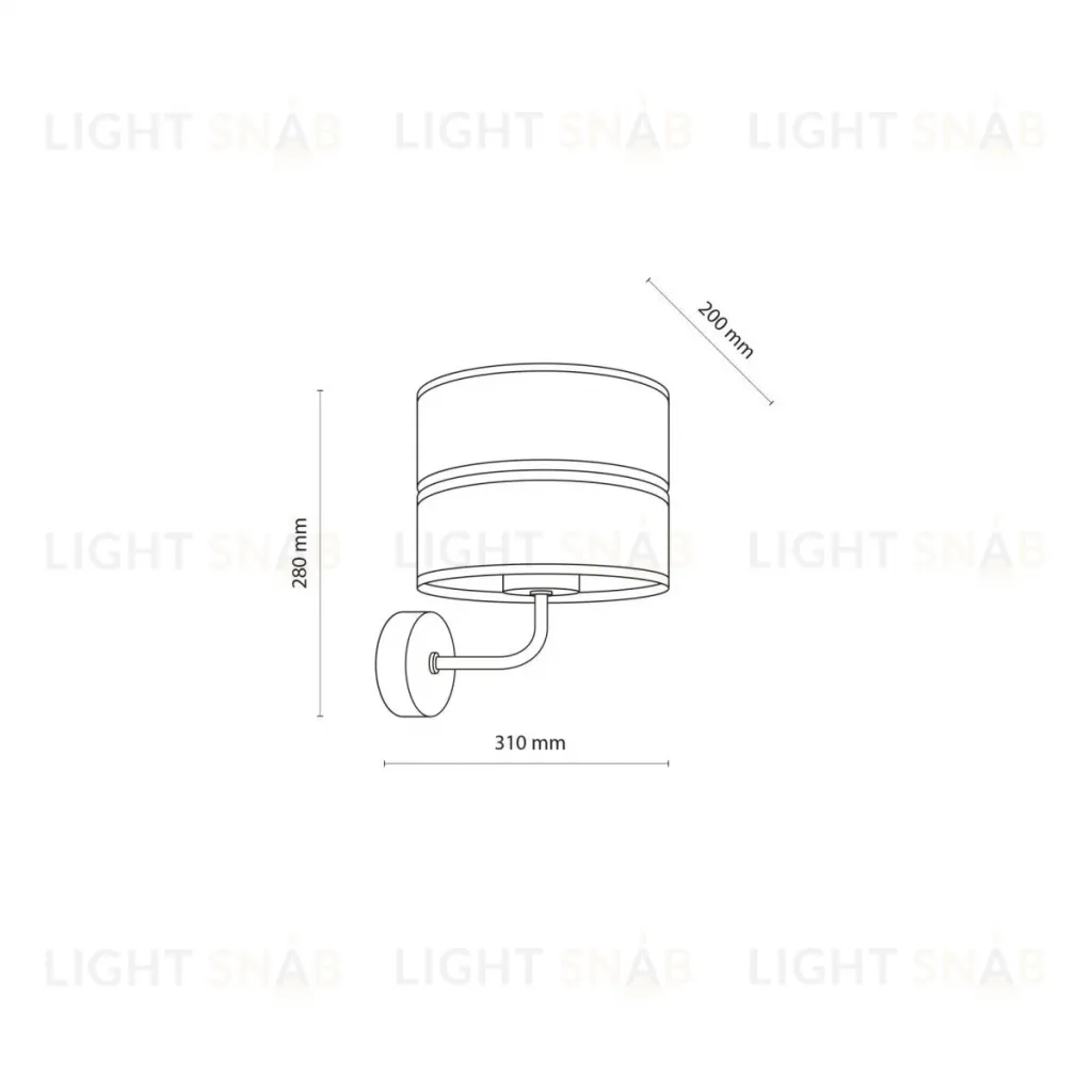 Бра TK Lighting 11788 Dorma a073053 11788 Dorma