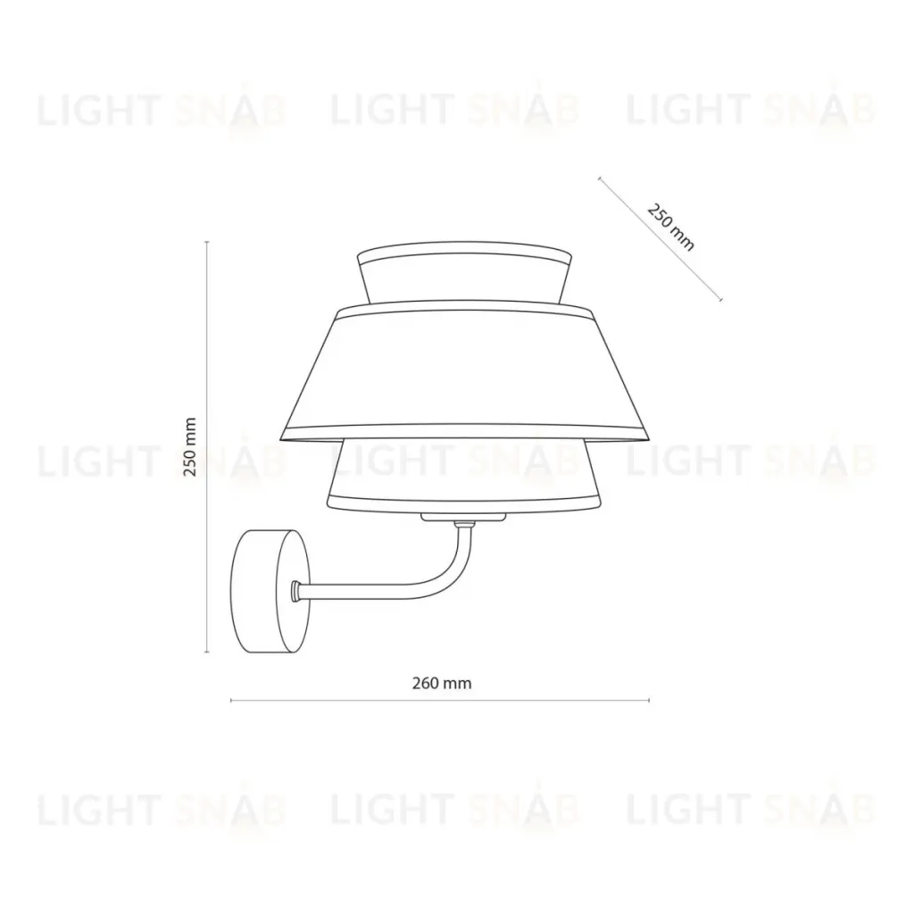 Бра TK Lighting 11803 Kalum a073045 11803 Kalum