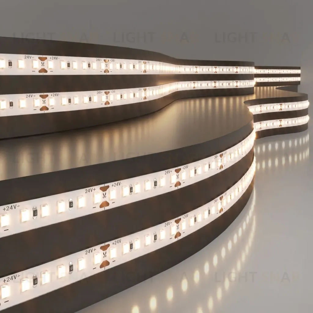 Светодиодная лента Elektrostandard 180Led 12 Вт IP20 3000K теплый белый, 5м 2835 24V 180Led 12W IP20 4690389221347 a072901 4690389221347