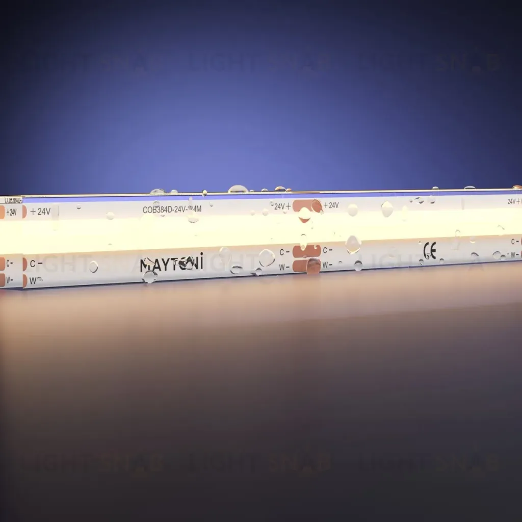 Светодиодная лента Maytoni Led Strip 24В COB 12Вт/м 3000К 5м IP 67 201310 201310