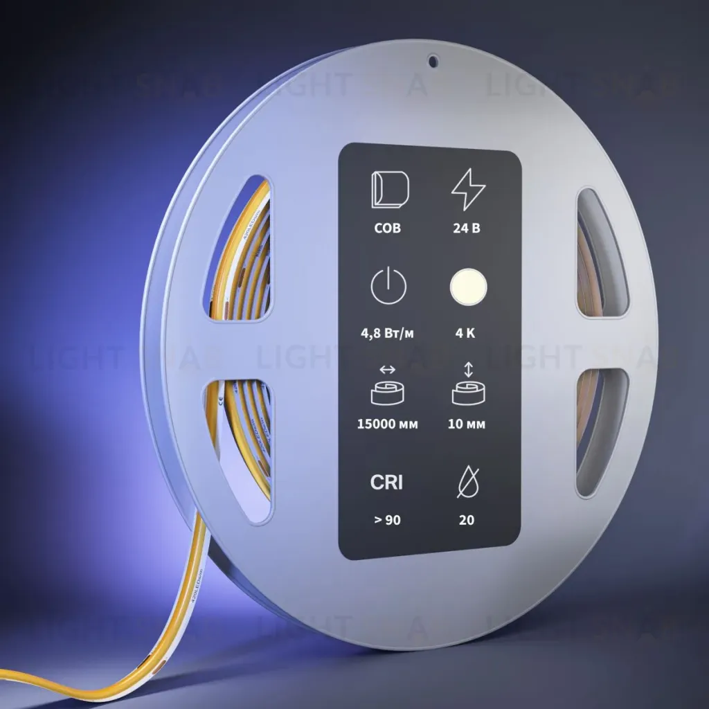 Светодиодная лента Maytoni Led Strip 24В COB 4,8Вт/м 4000К 15м IP 20 201295 201295