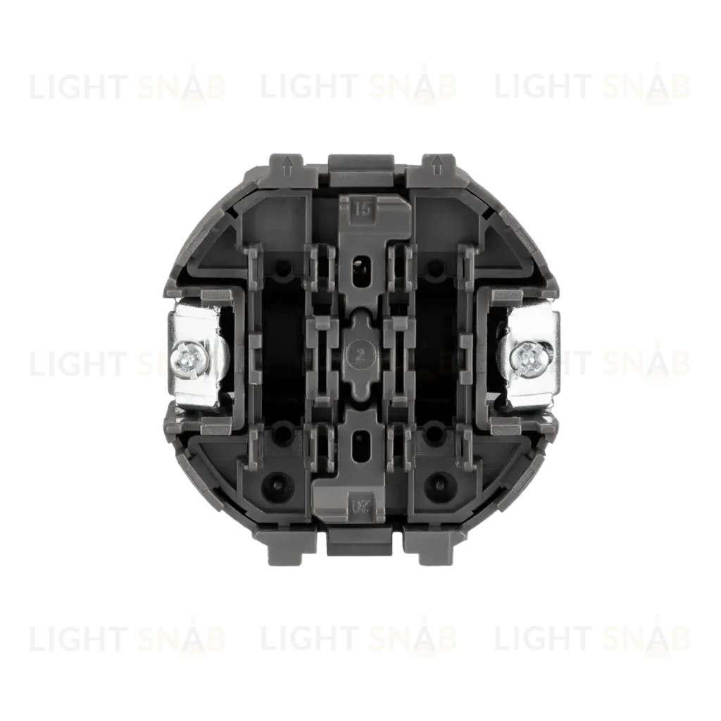 Выключатель SETE 1 кл 10А с/у антрацит IP20/IP44 KRANZ KR-79-0705-4 KR-79-0705-4