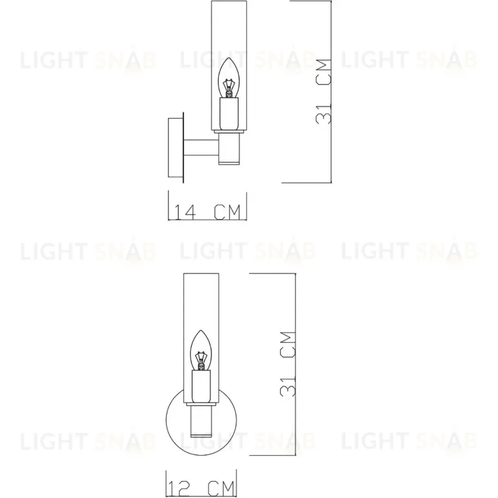 Бра Divinare Barolo 2654/17 AP-1 2654/17 AP-1