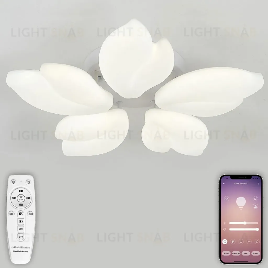 Потолочная люстра Natali Kovaltseva Effect LED LAMPS 81116 LED LAMPS 81116