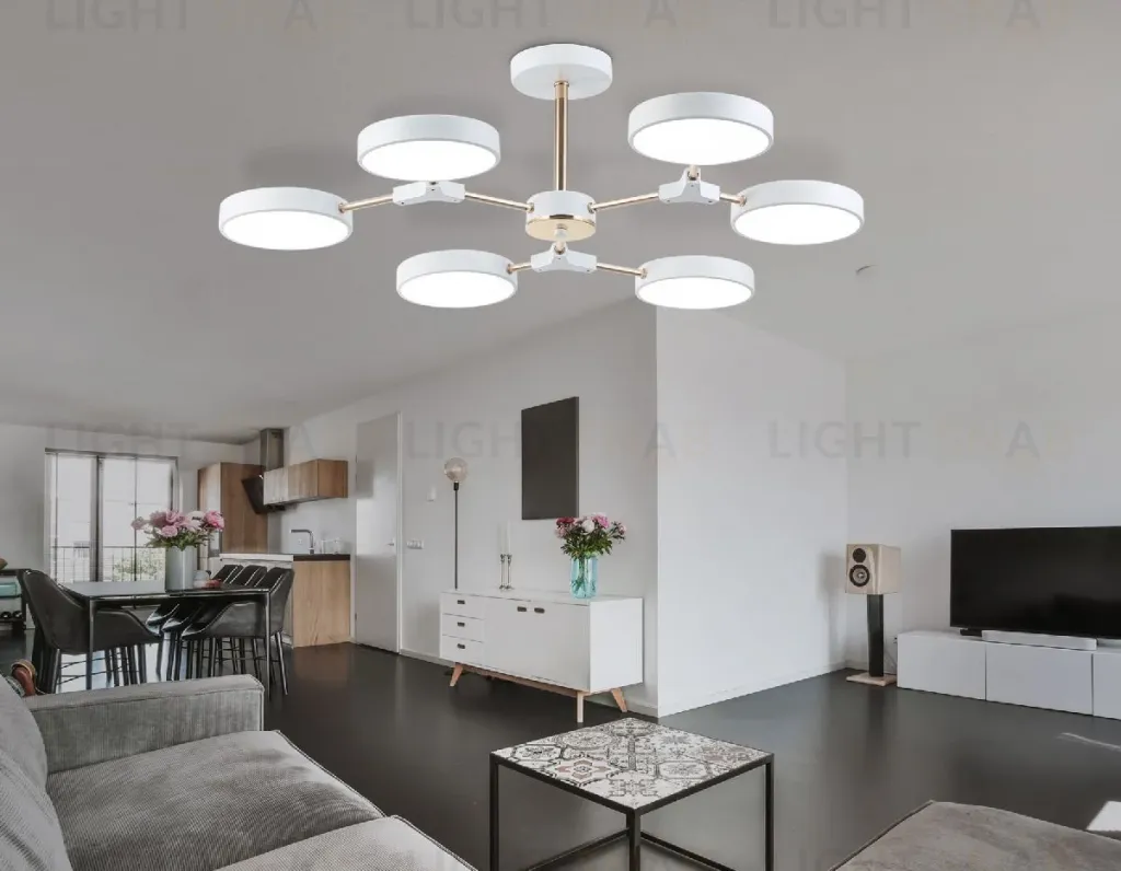 Люстра на штанге Ambrella Light Linetech Comfort FL516333 FL516333