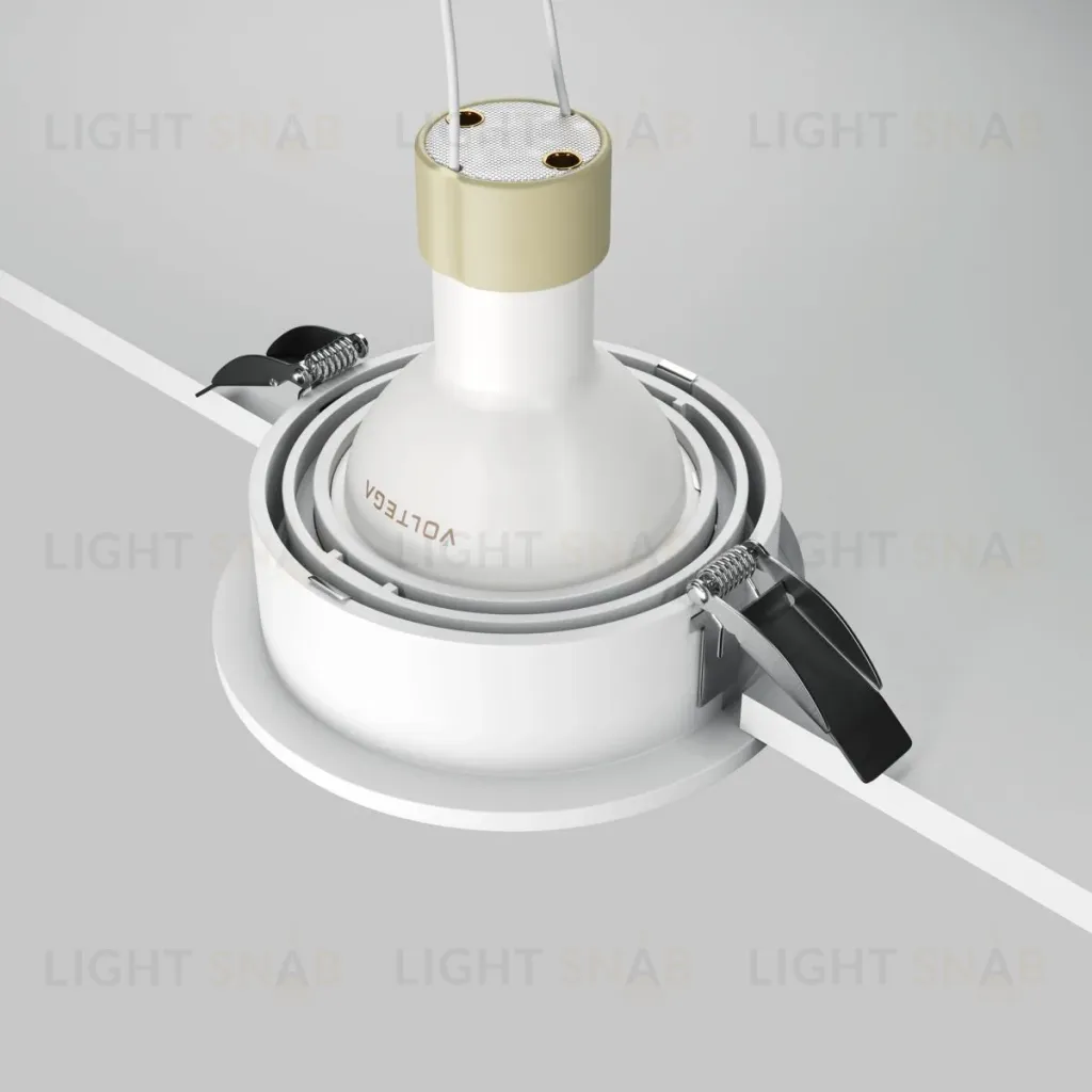 Встраиваемый светильник Maytoni Atom DL113-GU10-01-RD-W DL113-GU10-01-RD-W