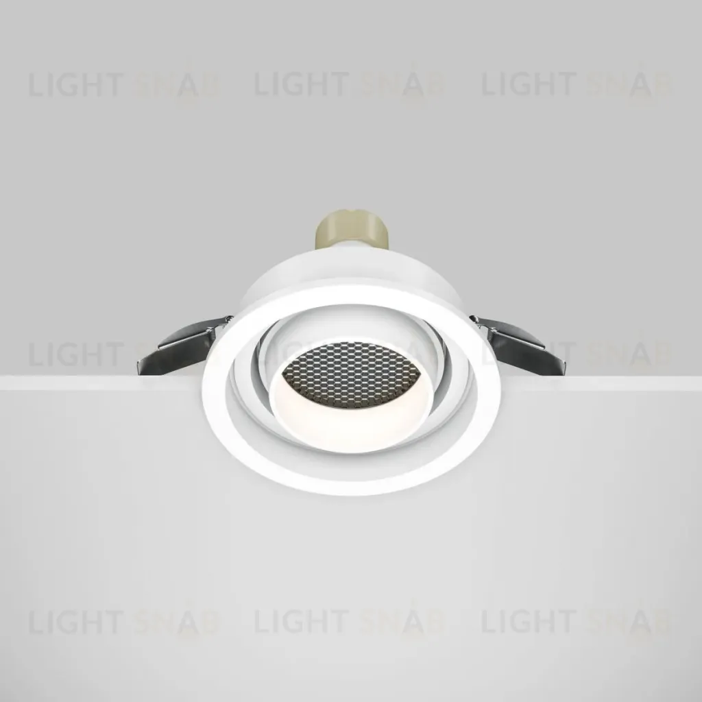 Встраиваемый светильник Maytoni Atom DL113-GU10-01-RD-W DL113-GU10-01-RD-W