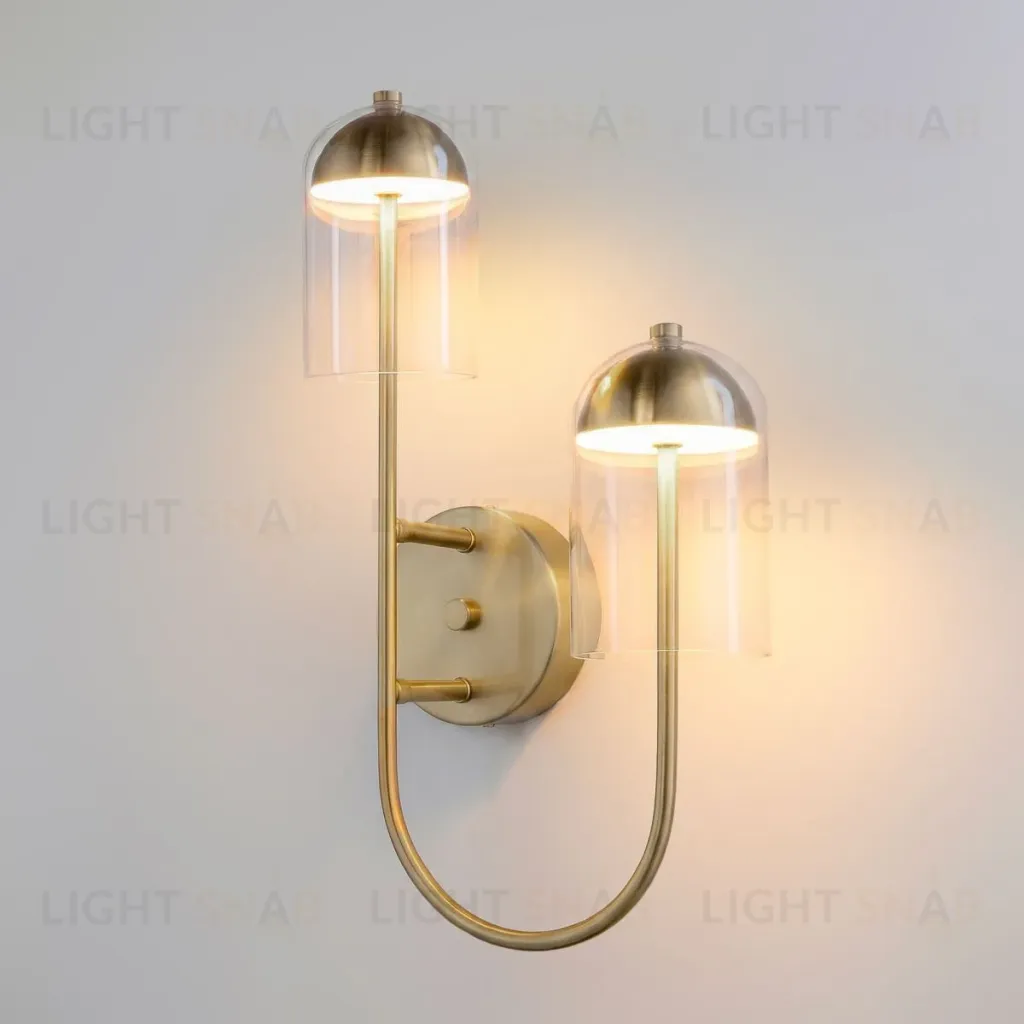 Бра Eurosvet Palm 202056 LED латунь a072611 202056 LED латунь