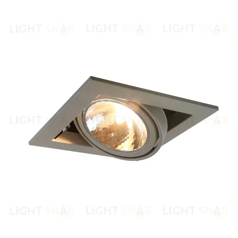 Встраиваемый светильник Arte Lamp Cardani Semplice A5949PL-1GY A5949PL-1GY