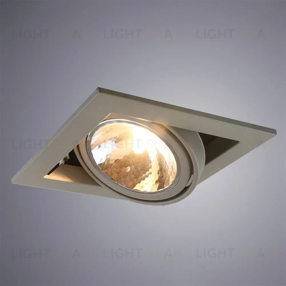 Встраиваемый светильник Arte Lamp Cardani Semplice A5949PL-1GY A5949PL-1GY