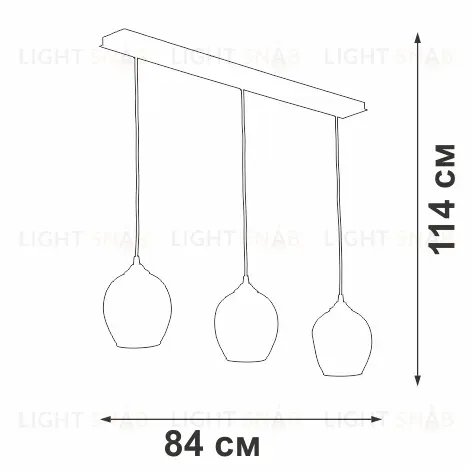 Подвесной светильник Vitaluce V4922-1/3S V4922-1/3S