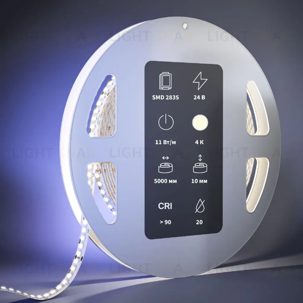 Светодиодная лента Maytoni Led Strip 24В 2835 11Вт/м 4000К 5м IP20 201050 201050