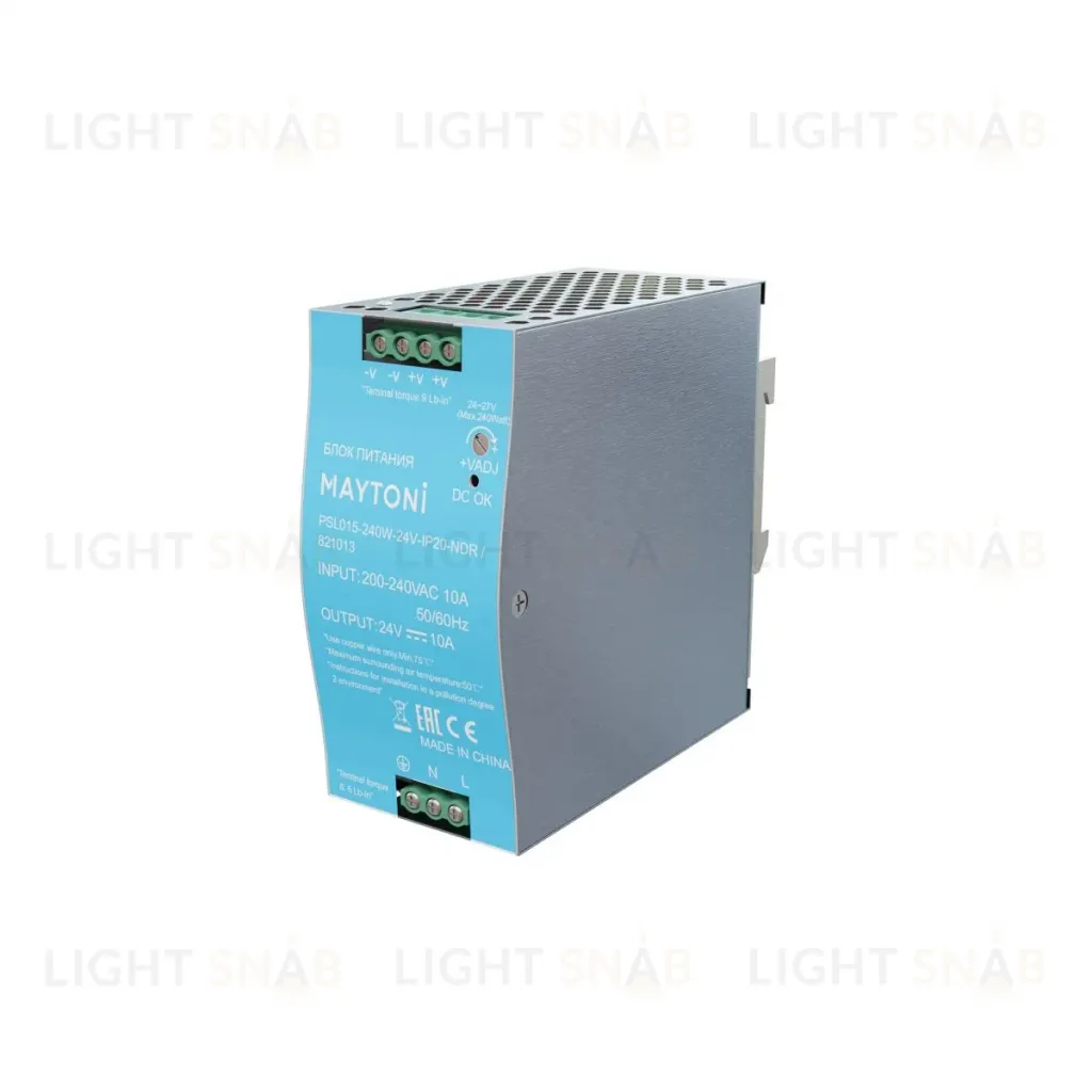 Блок питания Maytoni PSL015 240Вт DC24В IP20 821013 821013