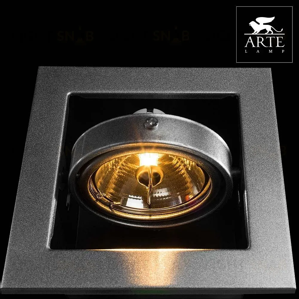 Встраиваемый светильник Arte Lamp Technika A5930PL-1SI A5930PL-1SI
