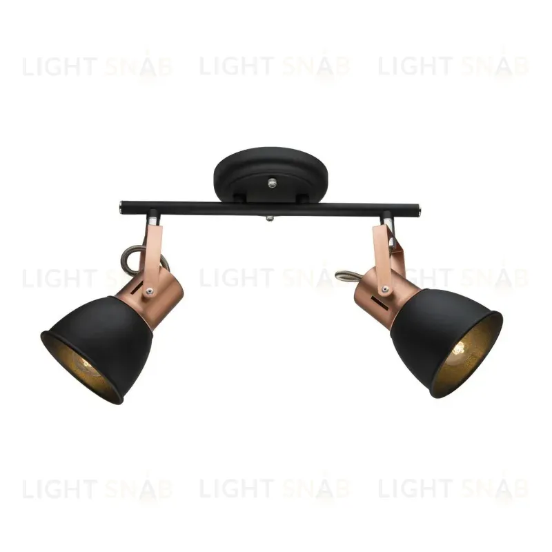 Спот Arte Lamp A1677PL-2BK A1677PL-2BK
