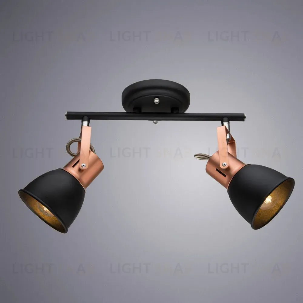 Спот Arte Lamp A1677PL-2BK A1677PL-2BK