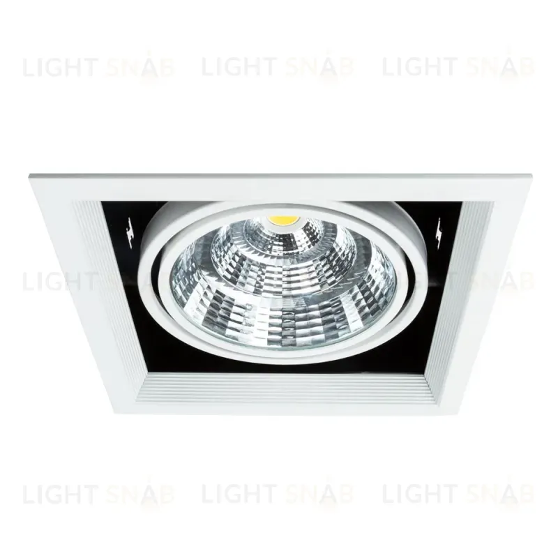 Встраиваемый светильник Arte Lamp Merga A8450PL-1WH A8450PL-1WH
