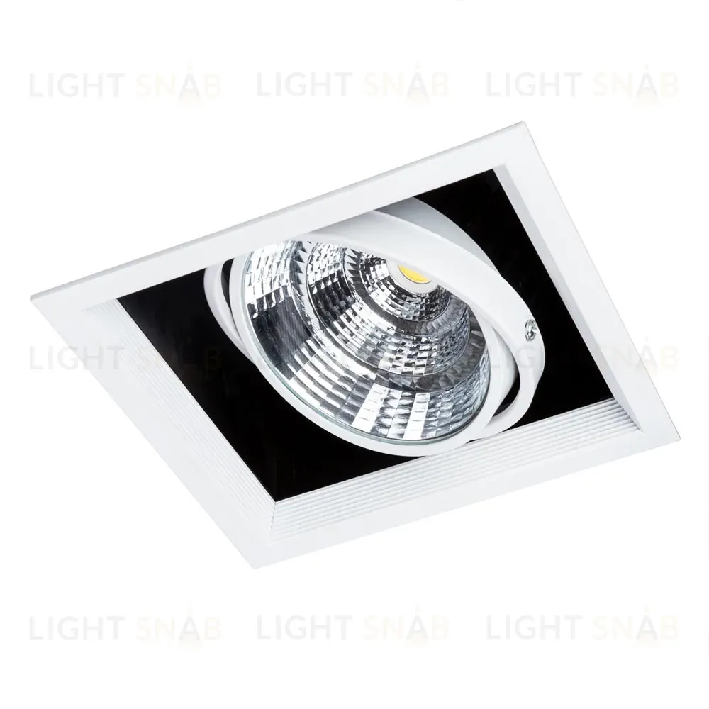 Встраиваемый светильник Arte Lamp Merga A8450PL-1WH A8450PL-1WH