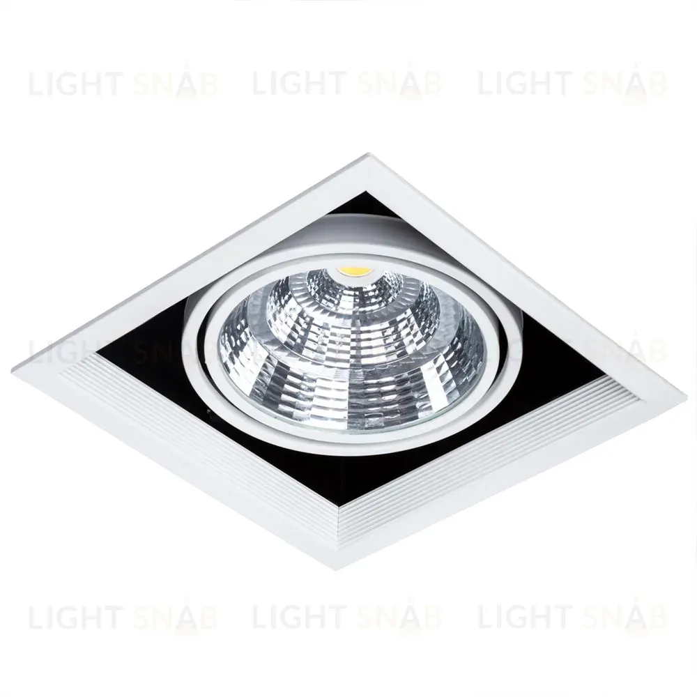 Встраиваемый светильник Arte Lamp Merga A8450PL-1WH A8450PL-1WH