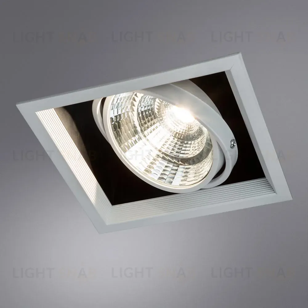 Встраиваемый светильник Arte Lamp Merga A8450PL-1WH A8450PL-1WH