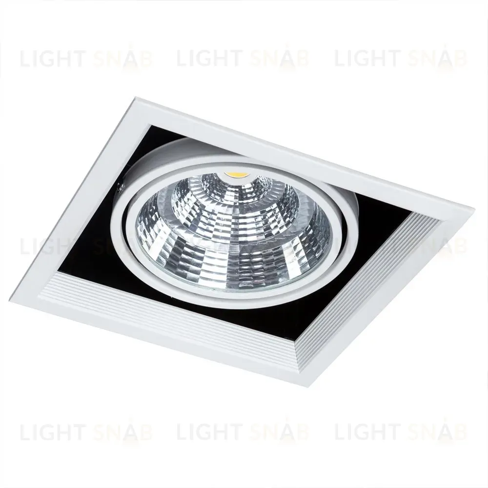 Встраиваемый светильник Arte Lamp Merga A8450PL-1WH A8450PL-1WH