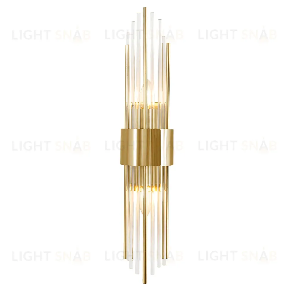 Настенный светильник Crystal Lux ATENTO AP2 BRASS/TRANSPARENTE ATENTO AP2 BRASS/TRANSPARENTE