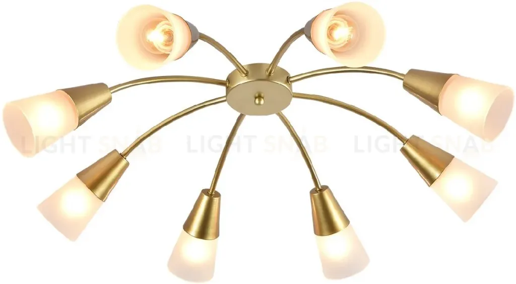 Потолочная люстра Escada Aquilegia 1100/8P Gold 1100/8P Gold