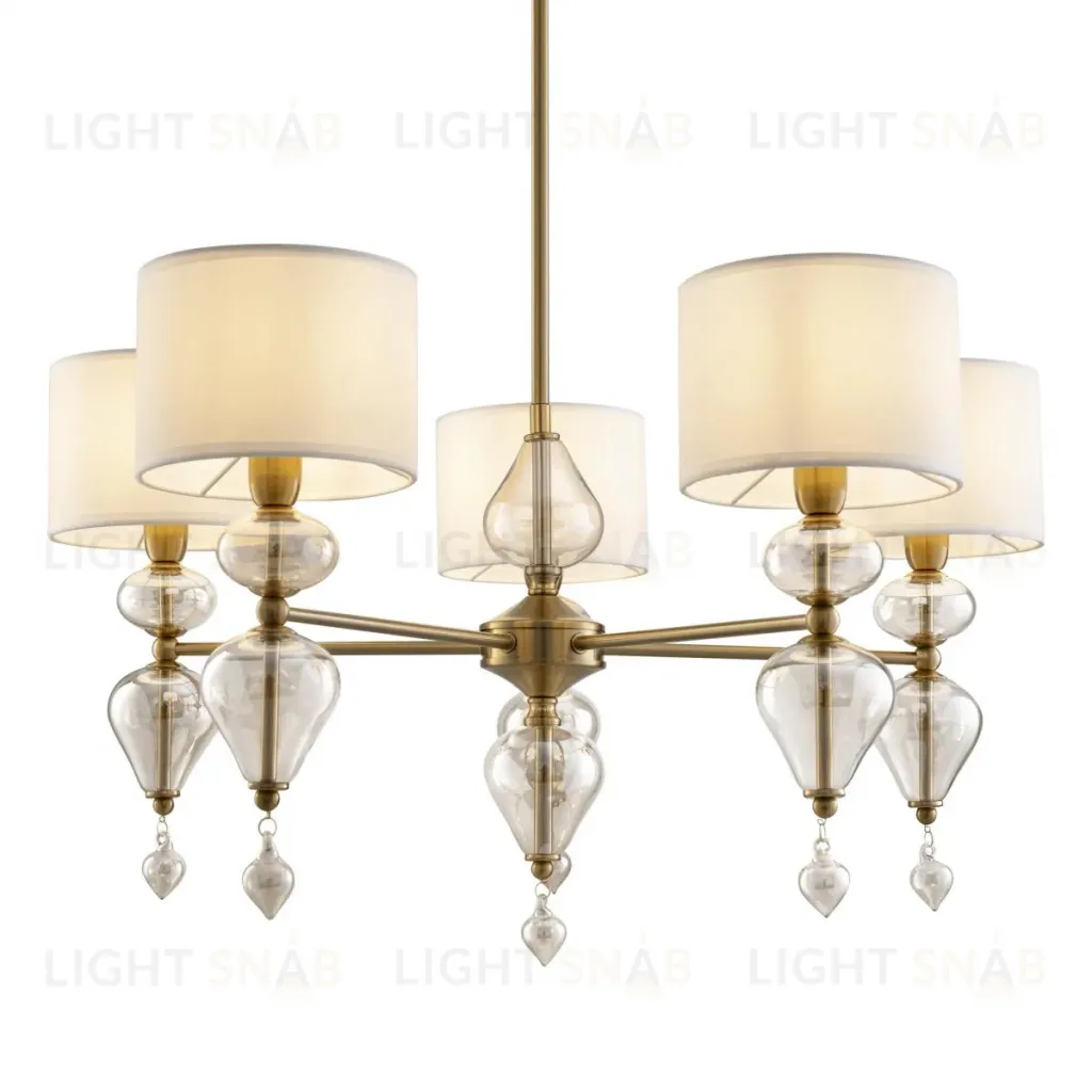 Люстра на штанге Freya Raise FR5369CL-05BS FR5369CL-05BS