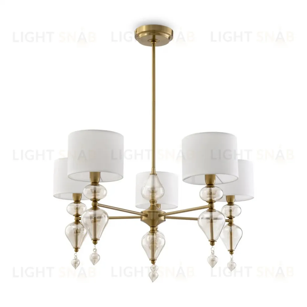 Люстра на штанге Freya Raise FR5369CL-05BS FR5369CL-05BS