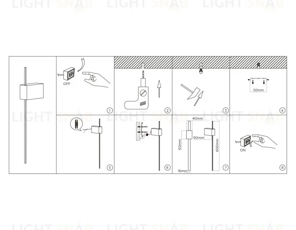 Настенный светильник Ambrella Light Comfort FL75814 FL75814